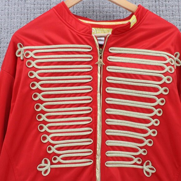 Vintage LRG Lifted Research Group Imperial Jacket Mens 3XL Red Full Zip Rare - Picture 2 of 12